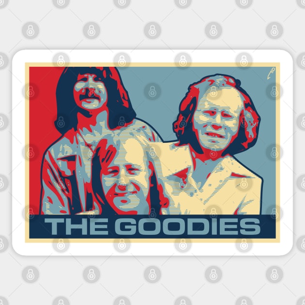 The Goodies Sticker by DAFTFISH